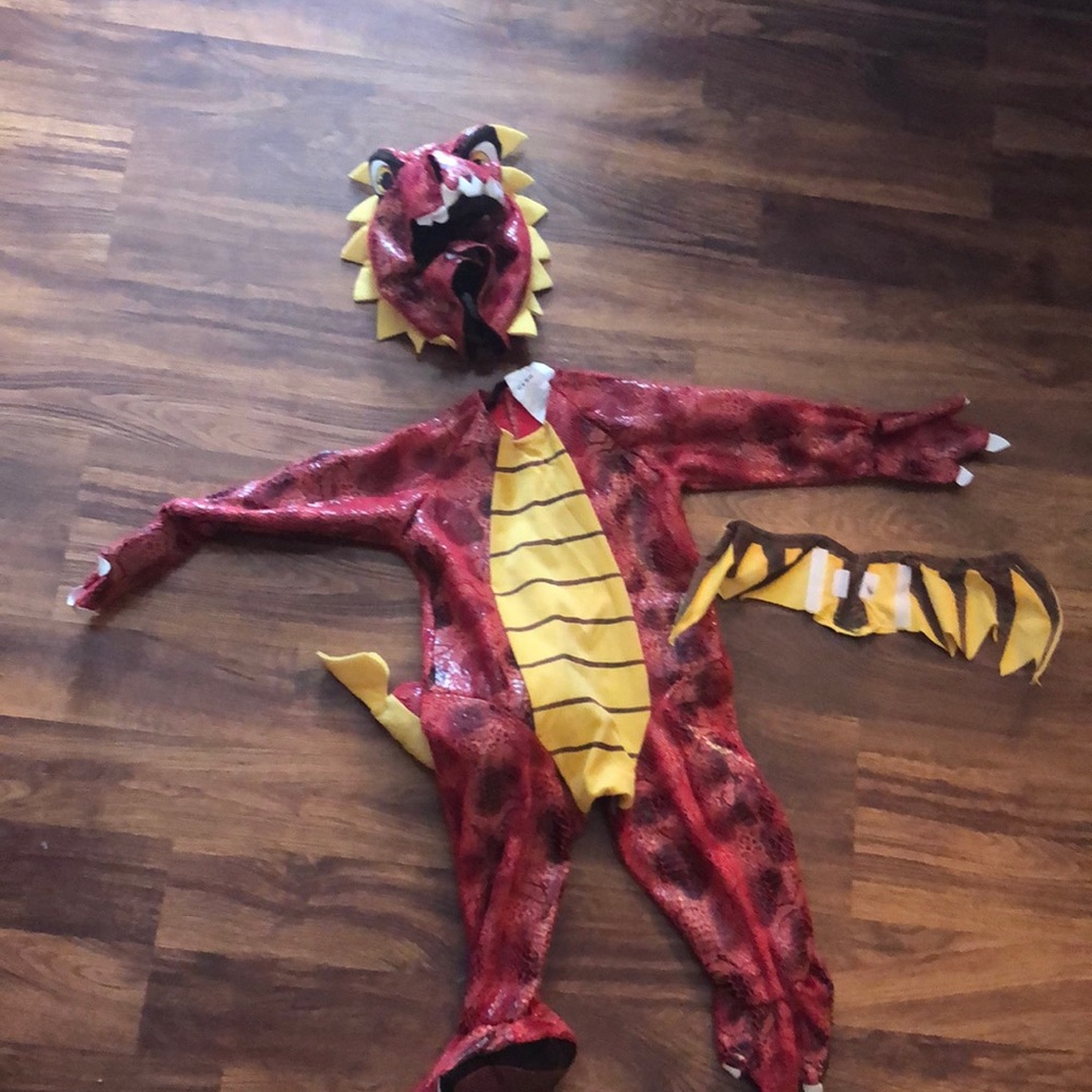 Toddler dragon costume